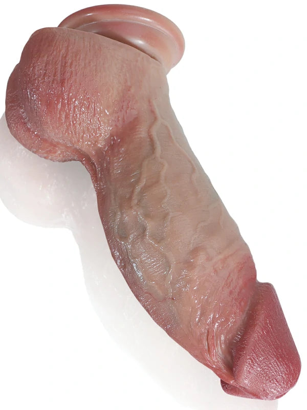 16.5 cm Böjd Grov Dildo