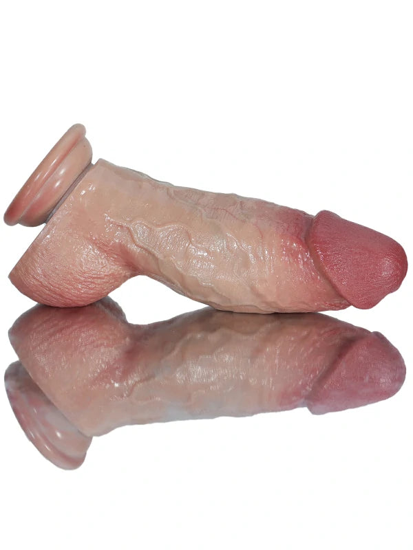 16.5 cm Böjd Grov Dildo