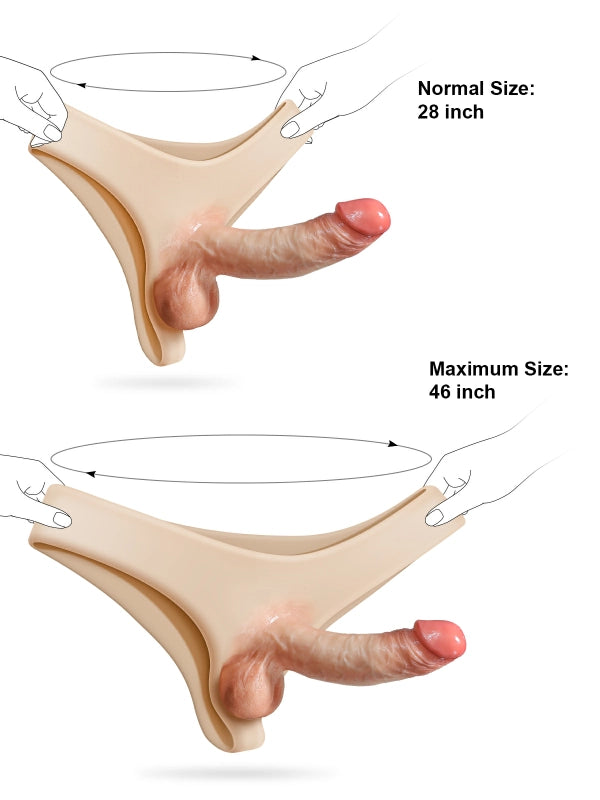 Strap On Dildo STD13-Hollow-Flesh