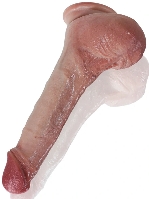 20 cm Realistic Dildo with Spine Core & Suction Base