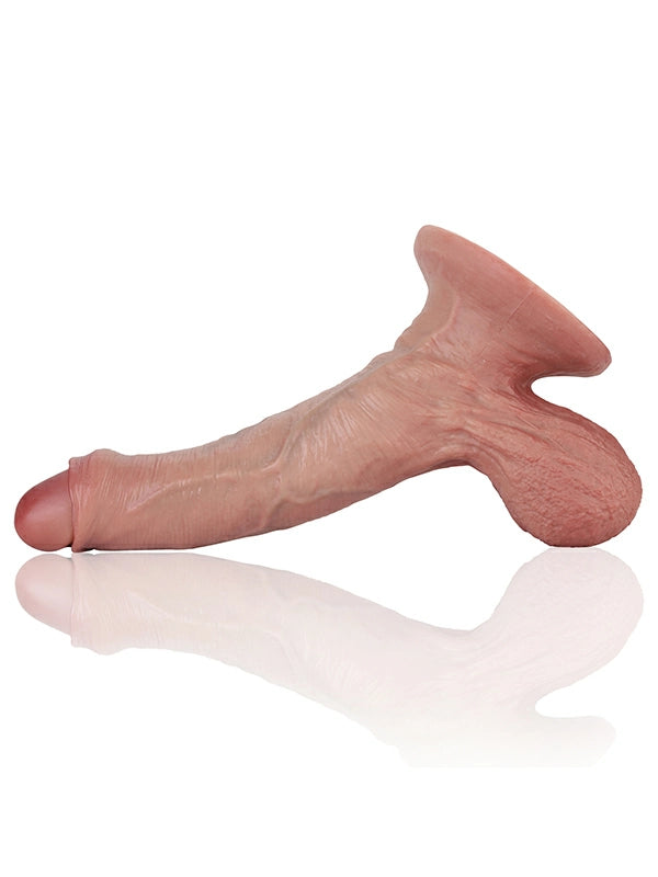 Realistisk Oskuren Dildo med Stark Sugkopp SID72