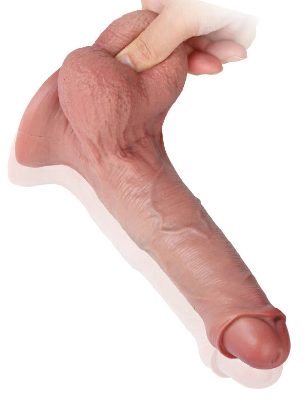 Realistisk Oskuren Dildo med Stark Sugkopp SID72