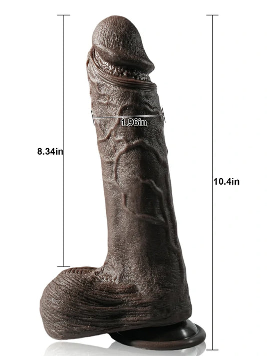 Thrusting Dildo VD43-Black