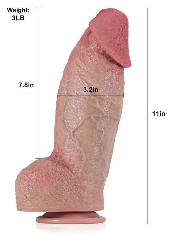 Hudfärgad Analdildo