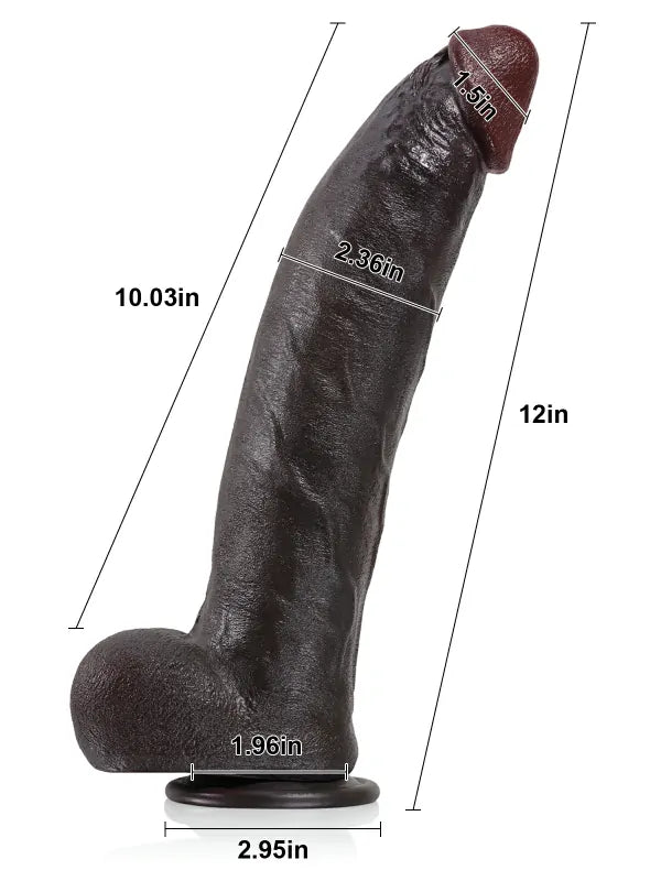 BBC Dildo SID92-Black