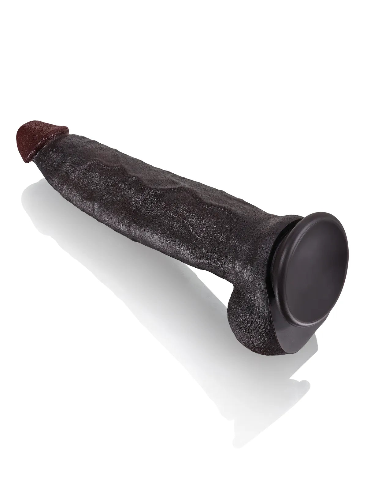 30,9 cm Stor Mjuk Realistisk Dildo med Böjbar Metallkärna
