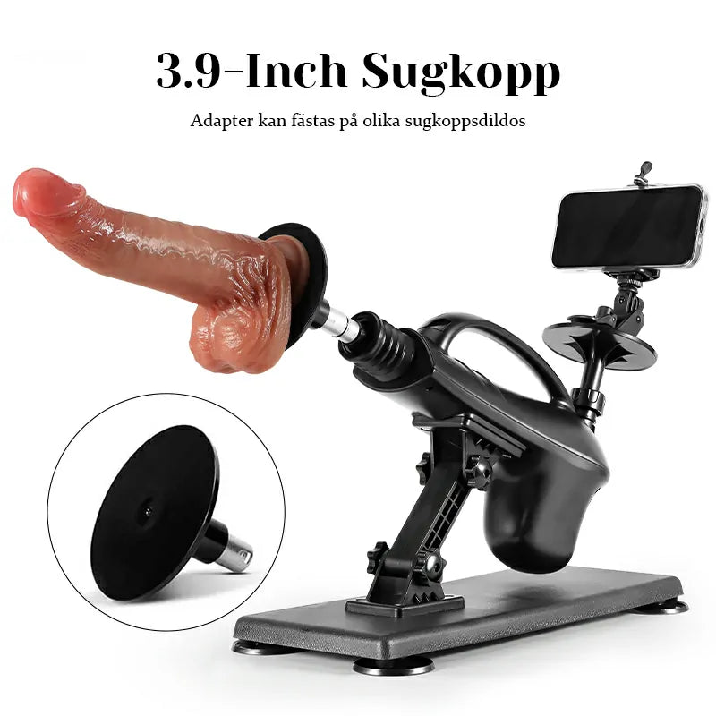 Automatisk Sexmaskin med Stötfunktion – Justerbar Hastighet & Vinkel