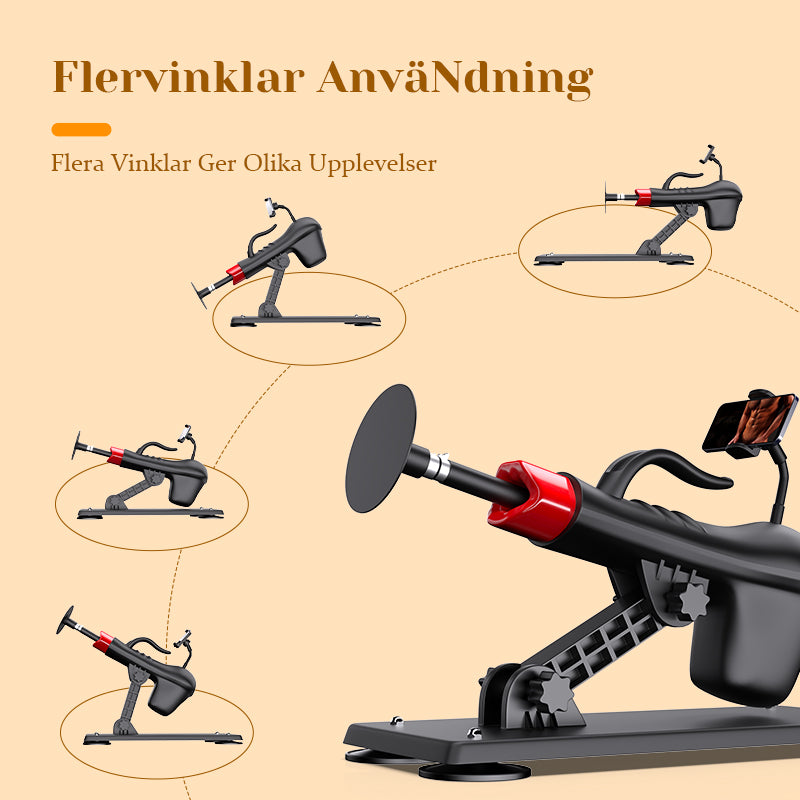 Dildo Maskin med Stötfunktion – Upp till 333 Stötar/Min, Mobilhållare
