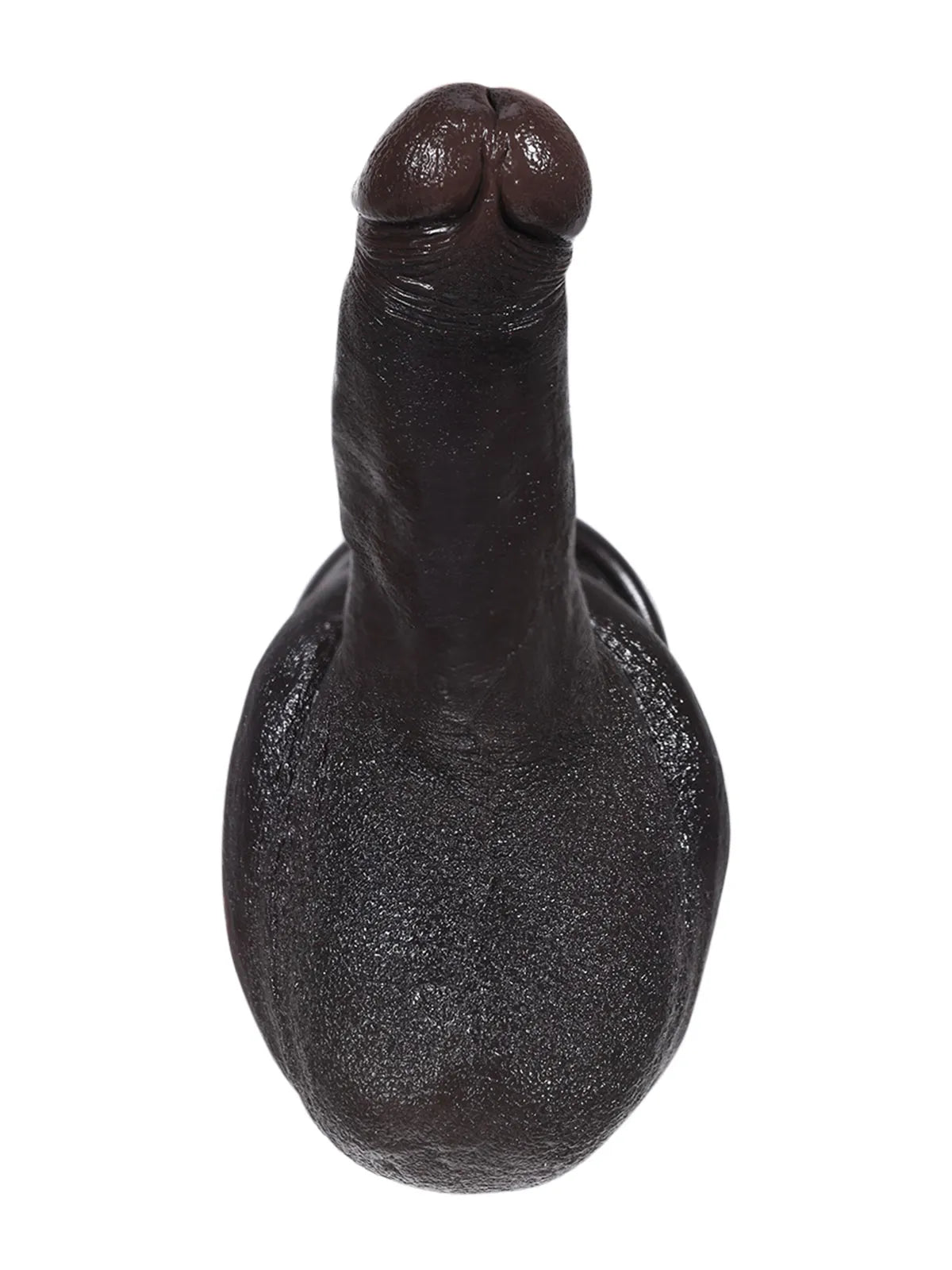14,5 cm Realistisk Silikondildo med Stora Testiklar - Perfekt för Nybörjare