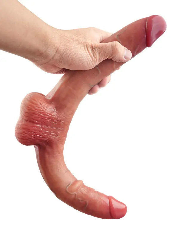 Icke-vibrerande enkel dildo utan realistisk design och utan lägesval