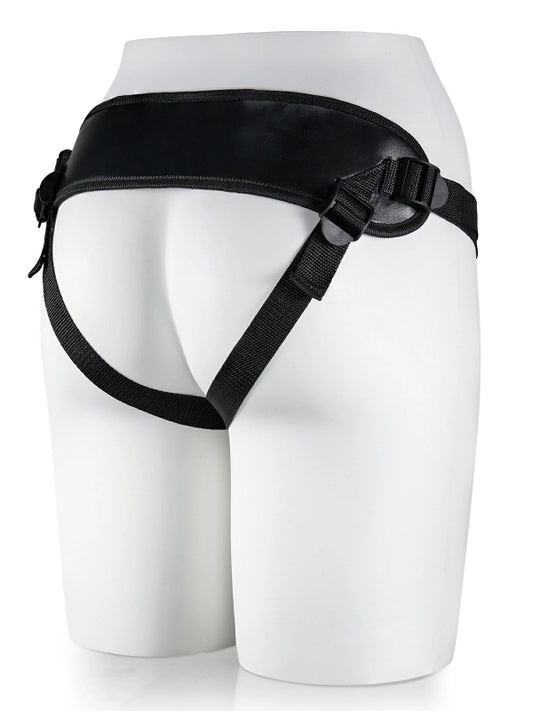 19 cm Strap On Dildo Adjustable Harness Soft Silicone with Suction Cup