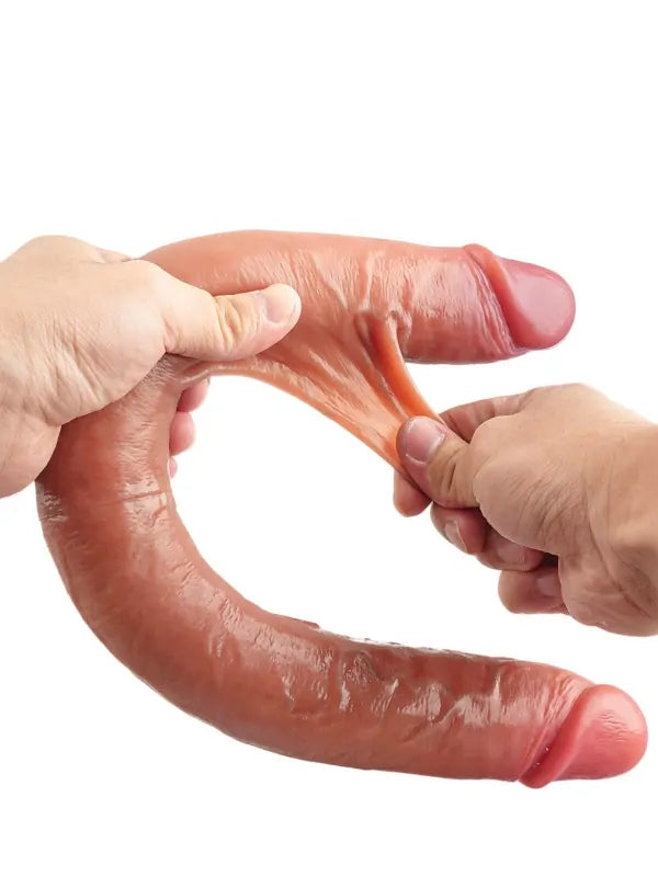 dubbeländad glidande huddildo-DO14