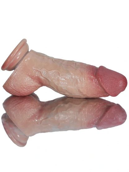 16.5 cm Böjd Grov Dildo
