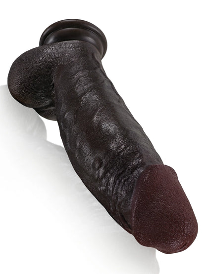 Böjd Svart Dildo SID77-Black