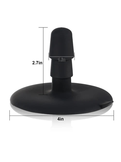 22,8 cm Sliding Skin Dildo med Rörliga Testiklar - Vac-U-Lock Kompatibel