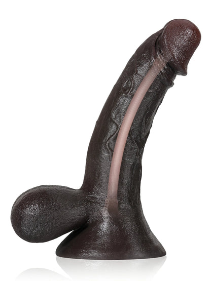 Naturtrogen Sugpropps-Dildo SID74-Black