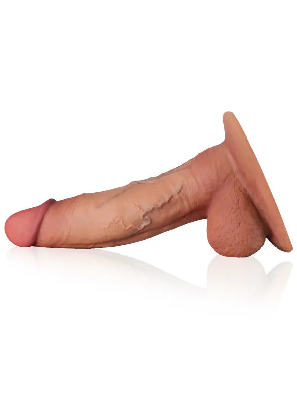 Brun Stor Dildo SID119-Brown-M