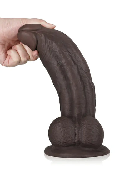 Svart Stor Dildo -SID119-Black-Xl