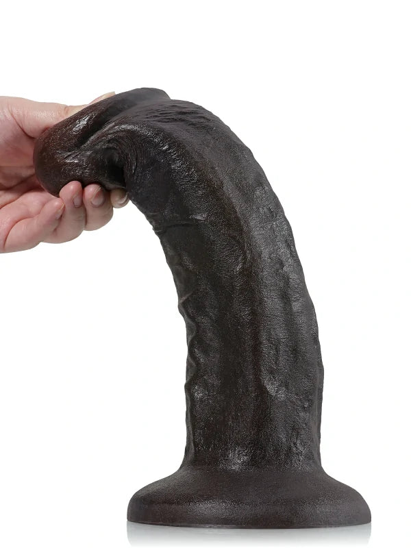 Svart Stor Realistisk Dildo