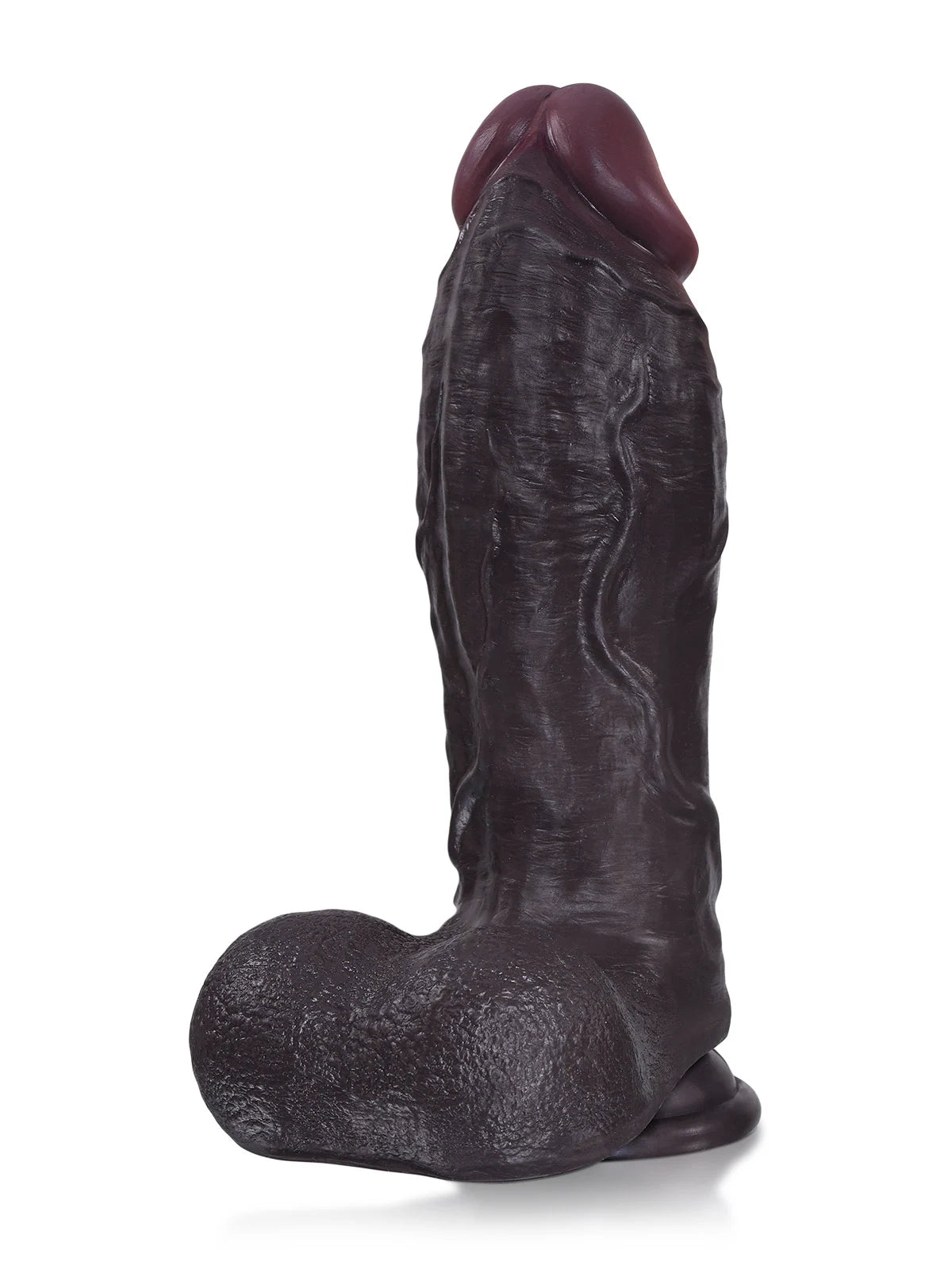 Austin: 28 cm XXL Dildo i Svart med 8,3 cm Diameter