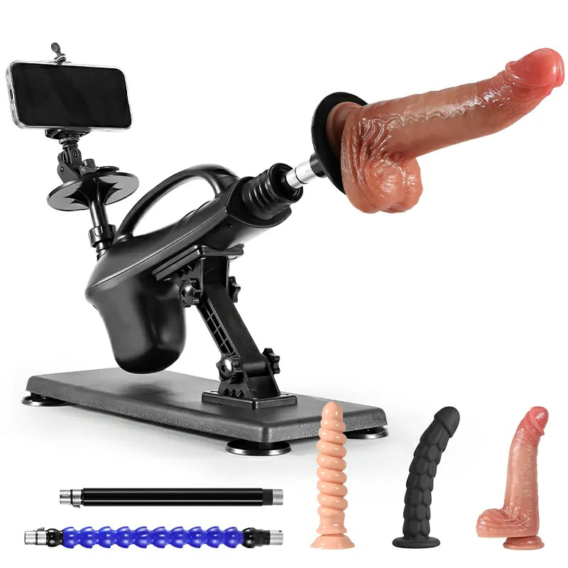 Automatisk Sexmaskin med Stötfunktion – Justerbar Hastighet & Vinkel
