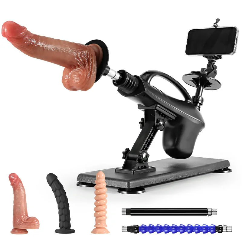 Automatisk Sexmaskin med Stötfunktion – Justerbar Hastighet & Vinkel