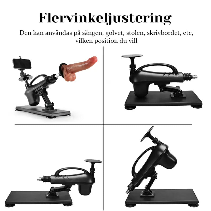 Automatisk Sexmaskin med Stötfunktion – Justerbar Hastighet & Vinkel