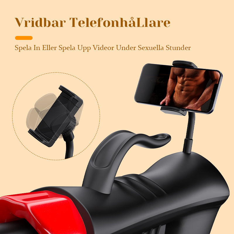 Dildo Maskin med Stötfunktion – Upp till 333 Stötar/Min, Mobilhållare