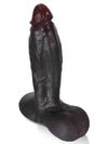 26 cm Stor Tjock Realistisk Dildo med Rörliga Testiklar och Vac-U-Lock-Fäste