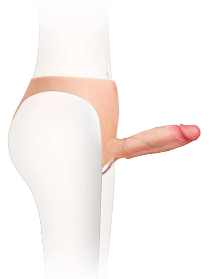 Ihålig Strap-On med Förlängning - Bekväm Penis Sleeve för Extra Stöd