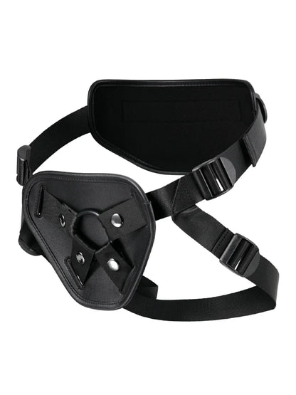 Läder-Sele för Strap-On med Justerbar Passform