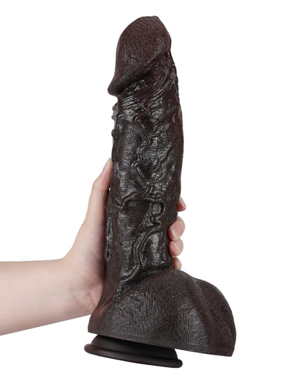 Realistisk Black stor dildo SID122-BLcak