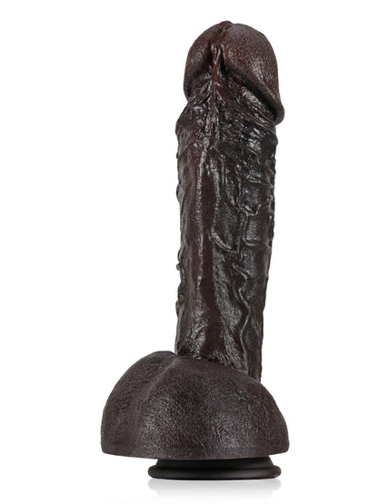 Realistisk Black stor dildo SID122-BLcak