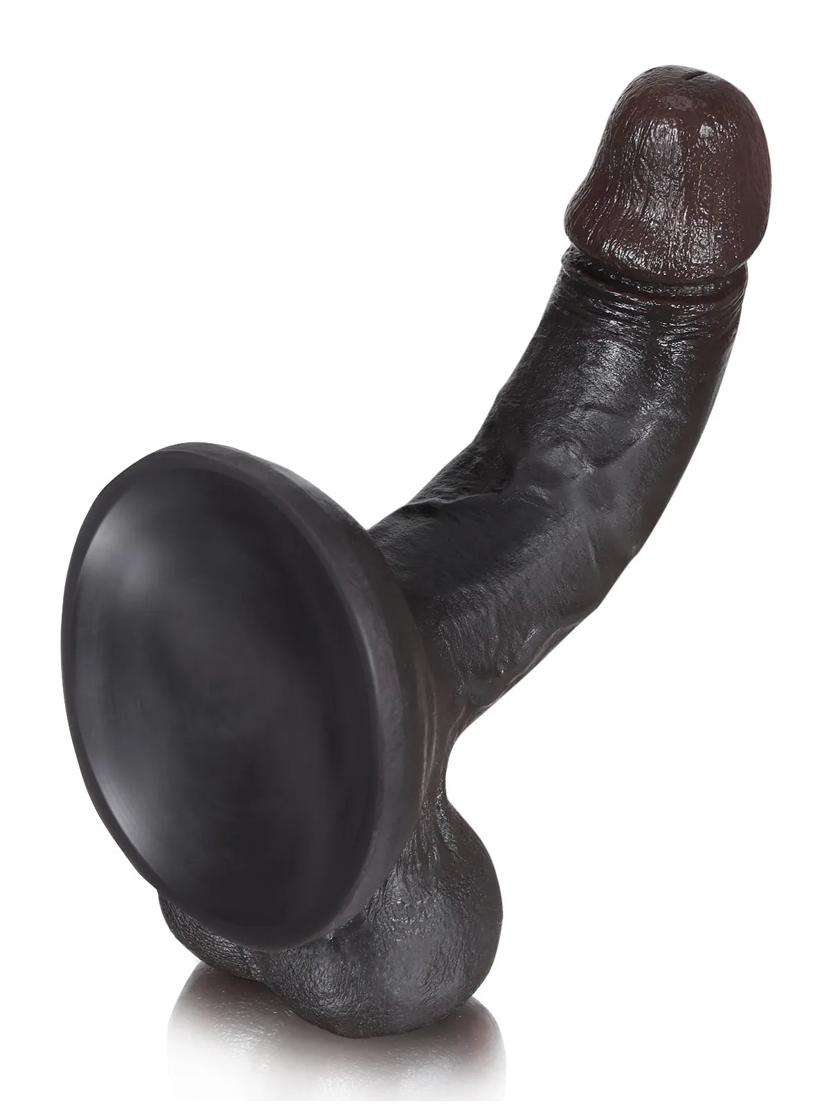 20 cm Realistisk Dildo med Stark Sugpropp och Flexibla Testiklar