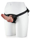 19 cm Strap On Dildo Adjustable Harness Soft Silicone with Suction Cup