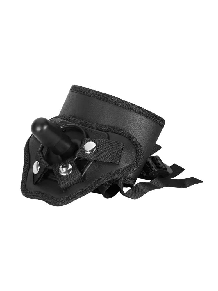 Vac-U-Lock Strap-On Sele med Säker Fästplugg för Bärbara Dildos