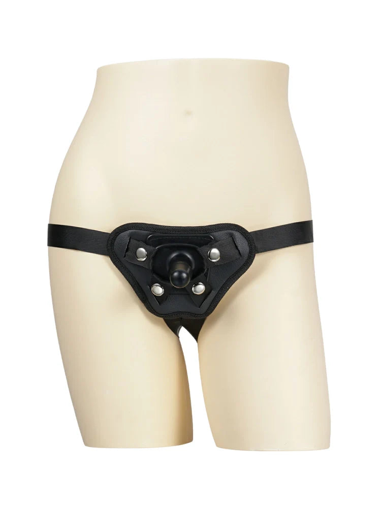 Vac-U-Lock Strap-On Sele med Säker Fästplugg för Bärbara Dildos