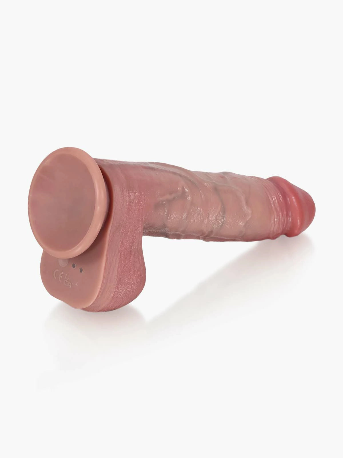 Marco - Grov Thrusting Dildo med Fylligt Ollon och Bred Krans - 25 cm